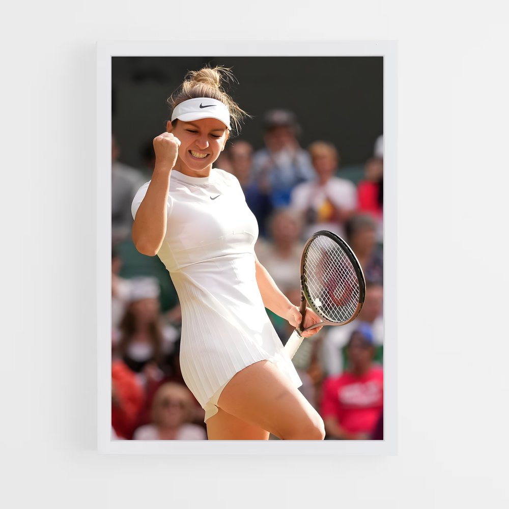 Poster Simona halep – affiche Tennis (vue 3)